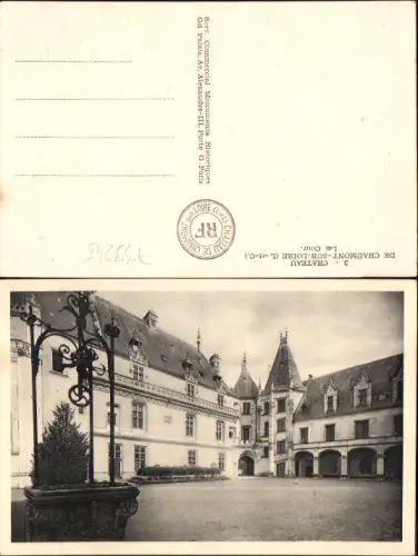 733245 France Loir et Cher Chaumont sur Loire Chateau