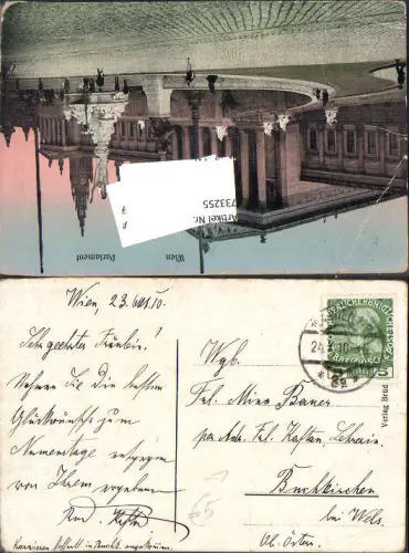 733255 Stempel-unsortiert Wien n. Buchkirchen bei Wels