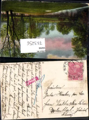 733256 Stempel-unsortiert Sedlcany n. Turbenthal Zürich Feldpost Zensur Feldkirch