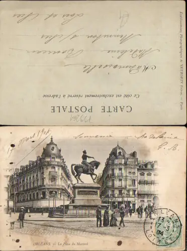 733261 Orleans Loiret La Place du Martroi