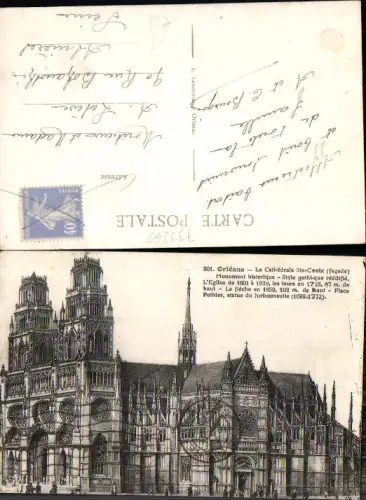 733265 Orleans Loiret Ste Croix Cathedrale