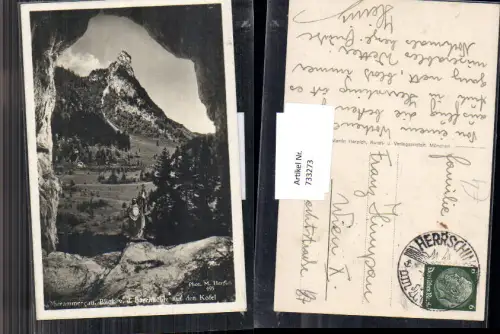 733273 Oberammergau Bärenhöhle Kofel