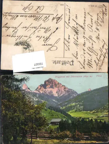 733327 Pragsertal Prags Dürrenstein Trentino Südtirol gel St. Marien Neuhofen