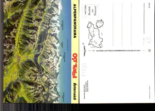733387 Osttirol Landkarten AK Lienz Sillian Iselsberg Huben Bichl Matrei Degereggental St. Veit Jakob