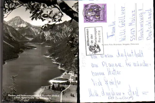 733389 Plansee bei Reutte in Tirol Heiterwang Hotel Forelle pub Risch-Lau 5476