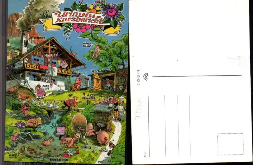 733419 Scherz Humor Scherzkarte Urlaub Kurzbericht