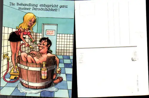 733451 Scherz Humor Scherzkarte Erotik Frau Mann