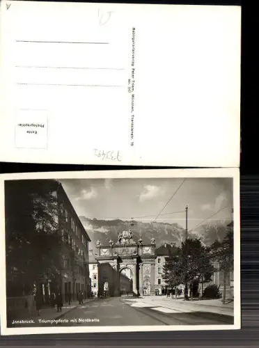 733492 Innsbruck Triumphpforte Nordkette
