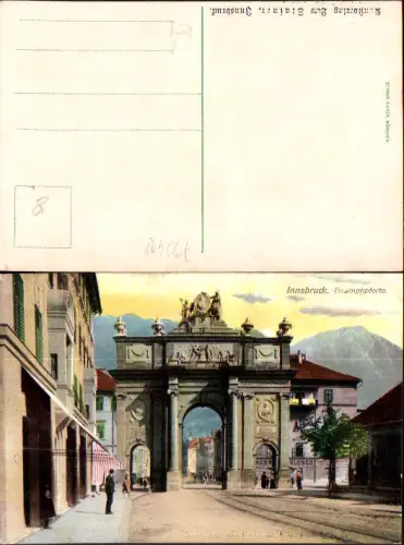 733498 Innsbruck Triumphpforte Partie pub Ottmar Zieher