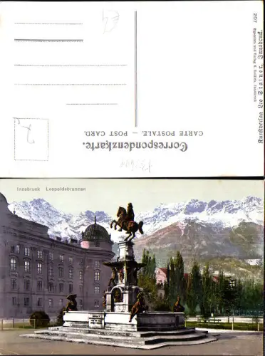 733499 Innsbruck Leopoldsbrunnen pub Karl Redlich 207