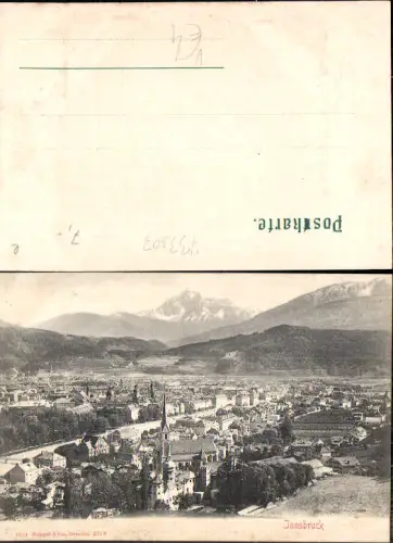 733503 Innsbruck Totale 1904 pub Stengel e Co. 2318