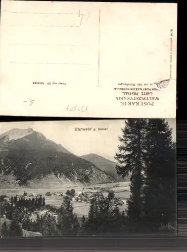 733507 Ehrwald g. Daniel Tirol pub Würthle e Sohn 5176