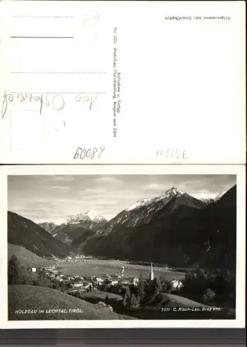 733516 Holzgau im Lechtal Tirol pub Risch Lau 2321