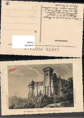 733561 Reklame Maggi Charente Rochefaucault