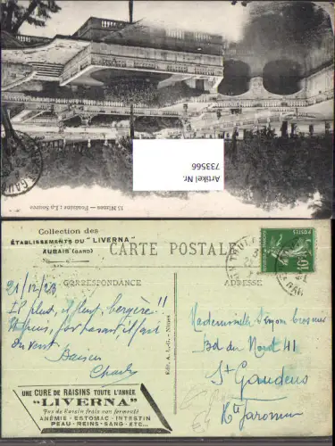 733566 Reklame Aubais Gard Liverna