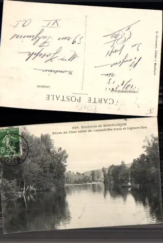 733587 Environs de Montlucon Cher Lavault Ste Ane Lignerolles
