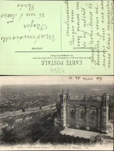 733604 France Lyon Notre Dame Fourviere pub LL 22