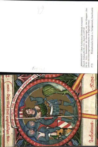 733617 Zwettl Bärenhaut Liber fundatorum Zwetlensis 1327