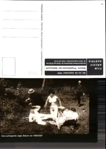 733622 REPRO Erotik Erotikfilm Saturn Film Archiv nackte Frau Akt Nude