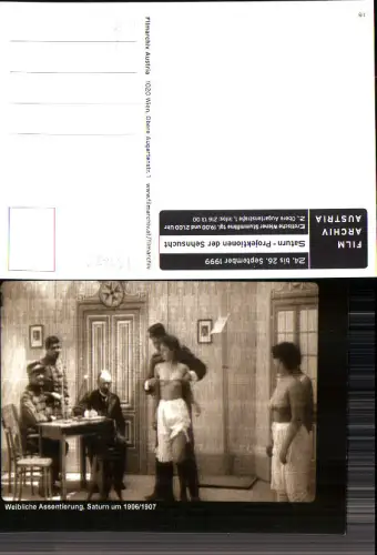 733623 REPRO Erotik Erotikfilm Saturn Film Archiv Soldaten Frauen nackt Nude Akt