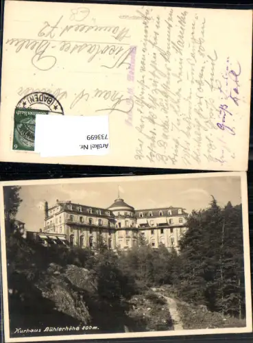 733699 Bühl Sand im Schwarzwald Baden Baden