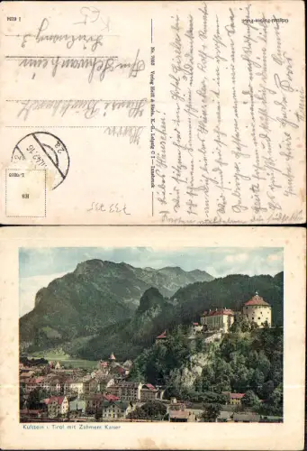 733735 Kufstein in Tirol Zahmer Kaiser Festung Geroldseck gel Schwanheim
