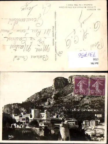 734756 Foto AK Monaco Monte-Carlo Le Palais du Prince et la Tete de Chien