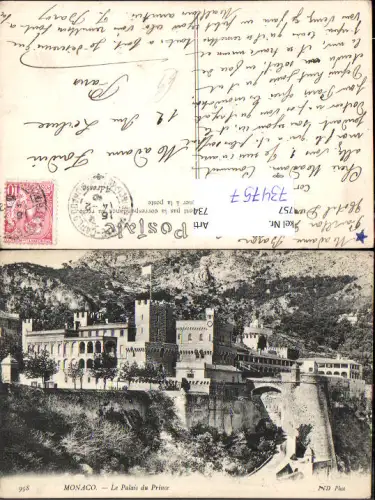 734757 Monaco Monte-Carlo Le Palais du Prince