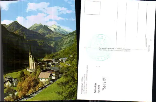 734789 Heiligenblut a. Großglockner Ansicht mit Kirche