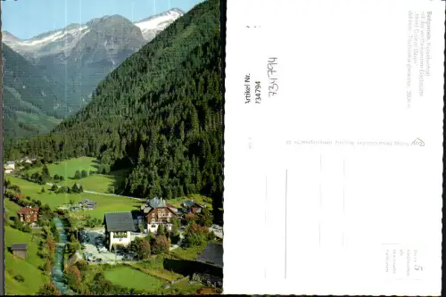 734794 Bad Gastein Kötschachtal Hotel Grüner Baum Tischlerkargletscher