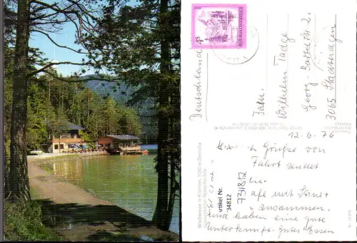734812 Weißensee in Kärnten Jausenstation Ronacherfels