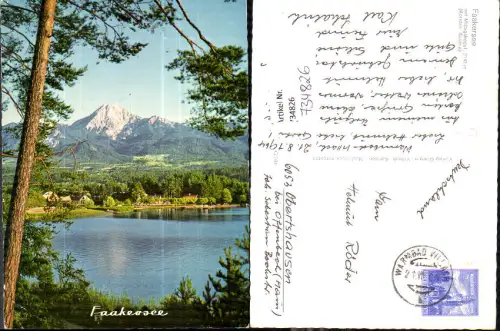 734826 Faakersee mit Mittagskogel Willach