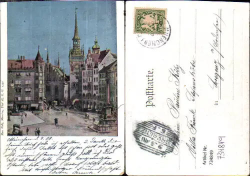 734849 München Munich München um 1900