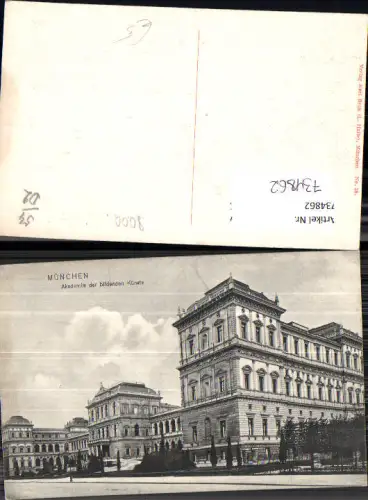 734862 München Munich Akademie der bildenden Künste