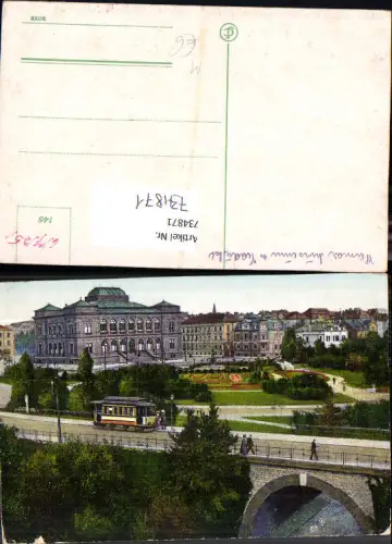 734871 Weimar Ansicht mit Museum Viadukt Straßenbahn