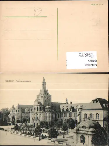 734875 München Munich Nationalmuseum