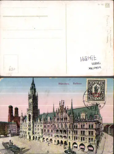 734891 München Munich Rathaus