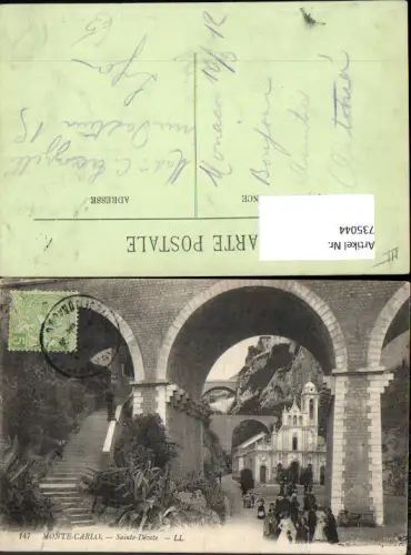 735044 Monaco Monte-Carlo Sainte Devote Kirche