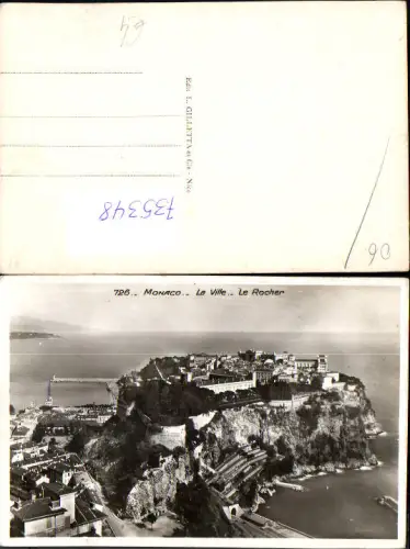 735348 Foto AK Monaco Monte-Carlo La Ville Le Rocher