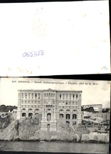 735350 Monaco Monte-Carlo Musee Oceanographique Facade cote de la Mer