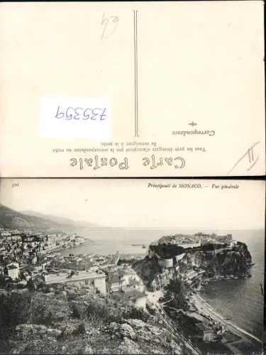 735359 Monaco Monte-Carlo Principaute Vue generale