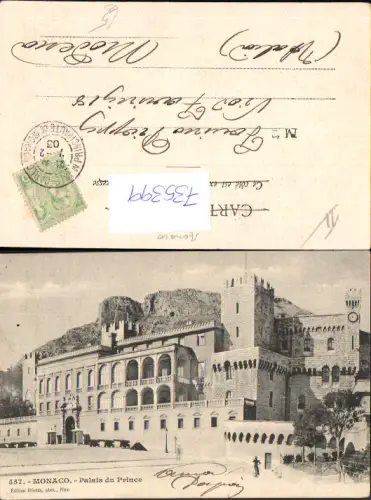735399 Monaco Monte-Carlo Palais du Prince