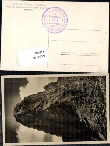 735606 Goldkappl b. Tribulaun Zirl Naturfreunde Innsbruck Brenner Gschnitz