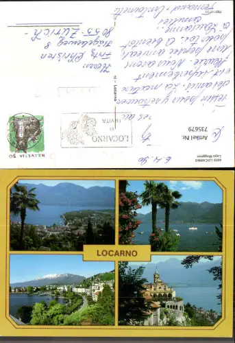 735679 Mehrbild AK Locarno Lago Maggiore Ansichten