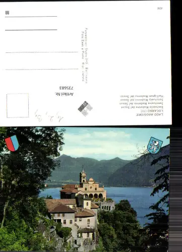735683 Locarno Lago Maggiore Santuario Madonna del Sasso Kirche