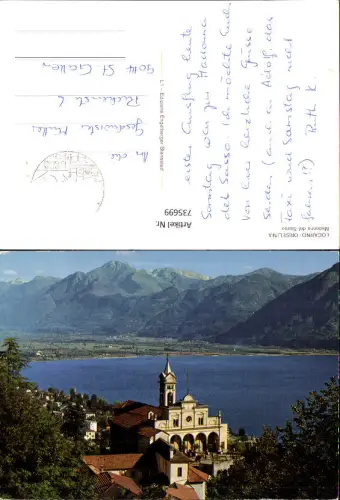 735699 Locarno Lago Maggiore Orselina Madonna del Sasso Kirche