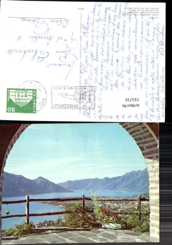 735716 Locarno Lago Maggiore Veduta generale Totale