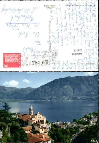 735718 Locarno Lago Maggiore Madonna del Sasso Kirche