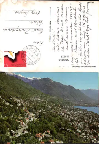 735729 Locarno Lago Maggiore Orselina Ansicht