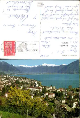 735731 Locarno Lago Maggiore Panorama